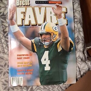 Brett Favre Beckett Tribute Magazine